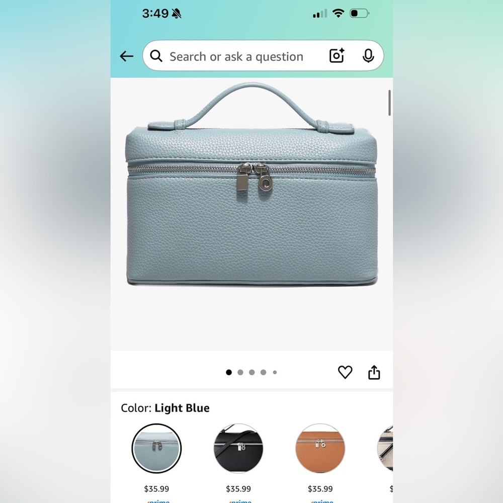 Light Blue Women's Bag